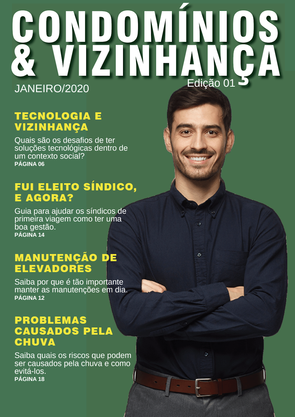 Capa de Condomínios e Vizinhança · Edição 1