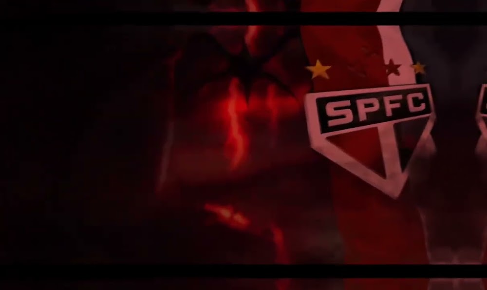 Capa de vídeo com escudo do São Paulo Futebol Clube.